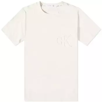 Футболка из синели Calvin Klein Calvin Klein