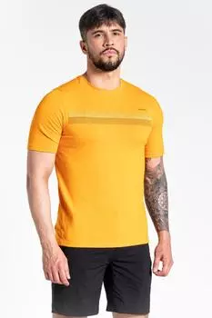 Футболка из смеси хлопка Dynamic с короткими рукавами Craghoppers, оранжевый