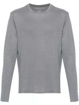 Футболка из смесового льна Majestic Filatures, синий