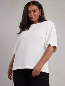 Футболка из тканого крепа Live Unlimited, белый