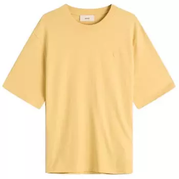 Футболка из толстого джерси adc Ami Paris, цвет anis