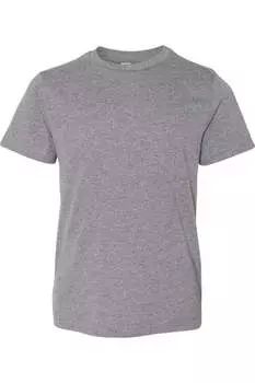 Футболка из тонкого джерси LAT Youth, цвет granite heather