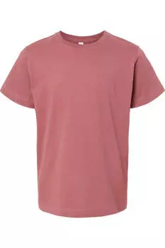 Футболка из тонкого джерси LAT Youth, цвет rouge