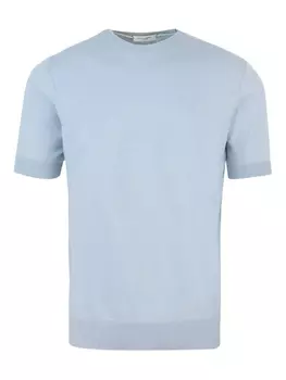 Футболка из тонкого хлопка Paolo Pecora, синий