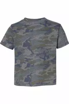Футболка из тонкого трикотажа для малышей Rabbit Skins, цвет vintage camo