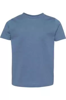 Футболка из тонкого трикотажа для малышей Rabbit Skins, индиго