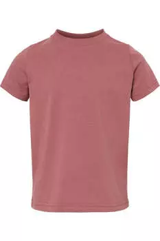 Футболка из тонкого трикотажа для малышей Rabbit Skins, цвет rouge