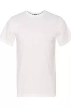 Футболка из тонкого трикотажа LAT, белый