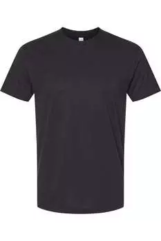 Футболка из тонкого трикотажа LAT, цвет blended black