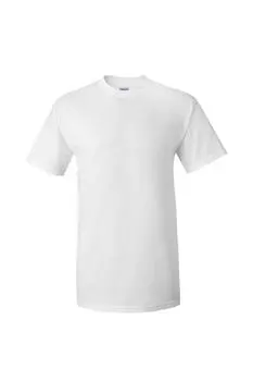 Футболка из ультрахлопка с короткими рукавами Gildan, белый