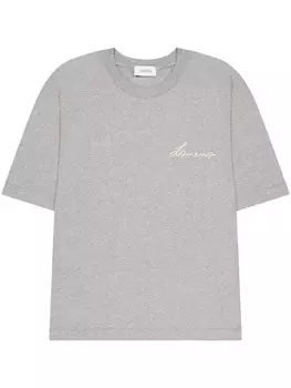 Футболка из вышитого джерси Laneus, серый