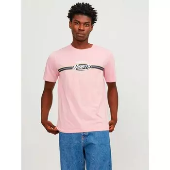 Футболка Jack & Jones 12250411, розовый