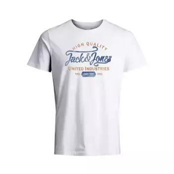 Футболка Jack & Jones 12261636 Blulouie, белый