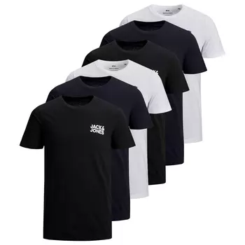 Футболка Jack & Jones 6er Pack, белый