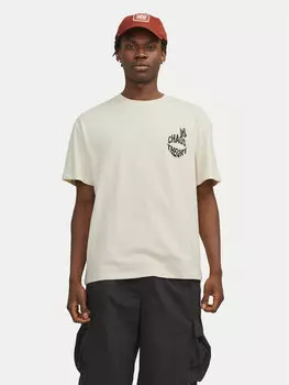 Футболка Jack&Jones, экрю