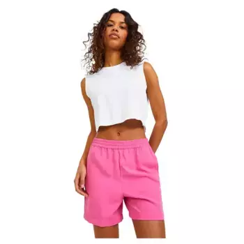 Футболка Jack & Jones Alvira Slim Crop JJXX, белый