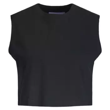 Футболка Jack & Jones Alvira Slim Crop JJXX, черный