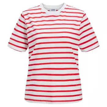 Футболка Jack & Jones Anna Regular Every Stripe JJXX, белый