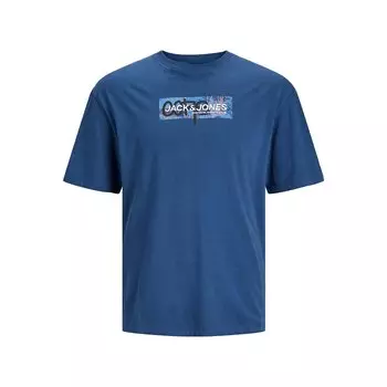 Футболка Jack & Jones Aop Print, синий