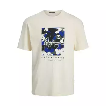 Футболка Jack & Jones Aruba Aop Branding, бежевый