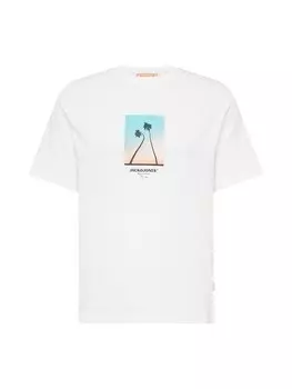 Футболка JACK & JONES ARUBA, белый