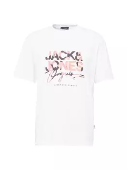 Футболка JACK & JONES ARUBA, белый