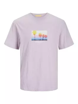 Футболка JACK & JONES ARUBA, лавандовый