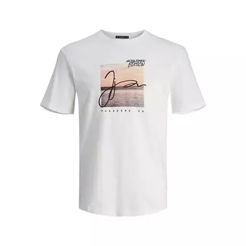 Футболка Jack & Jones Aruba Photo, белый
