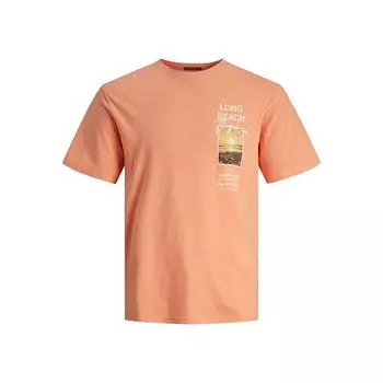 Футболка Jack & Jones Aruba Photo, оранжевый