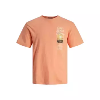 Футболка Jack & Jones Aruba Photo, оранжевый