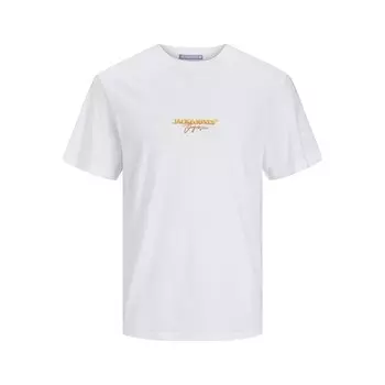 Футболка Jack & Jones Aruba Puff Branding, белый
