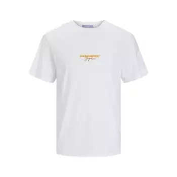 Футболка Jack & Jones Aruba Puff Branding, белый