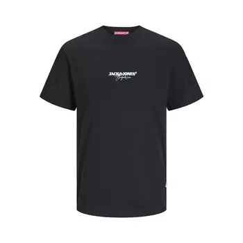 Футболка Jack & Jones Aruba Puff Branding, черный
