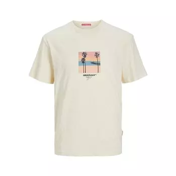 Футболка Jack & Jones Aruba Small Photo, бежевый