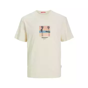 Футболка Jack & Jones Aruba Small Photo, бежевый
