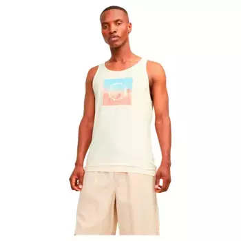 Футболка Jack & Jones Aruba Sunset, белый