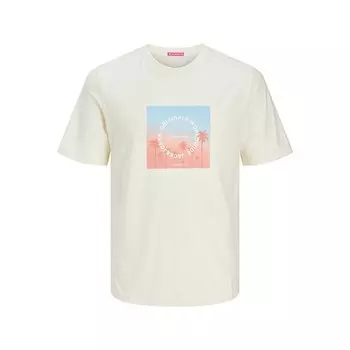 Футболка Jack & Jones Aruba Sunset Branding sleeveless T-shirt, белый
