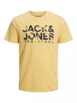 Футболка JACK & JONES Becs, желтый