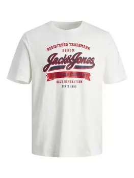 Футболка JACK & JONES, белый