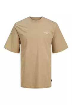 Футболка Jack & Jones, бежевый