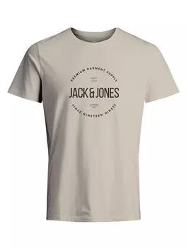 Футболка Jack & Jones, бежевый