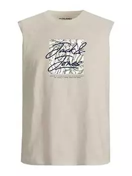 Футболка Jack & Jones, бежевый