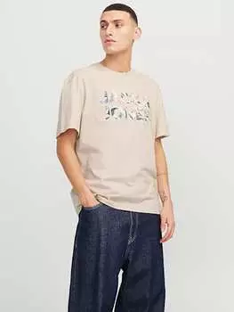 Футболка Jack & Jones, бежевый