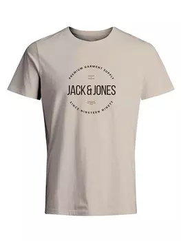 Футболка Jack & Jones Blaaston, бежевый