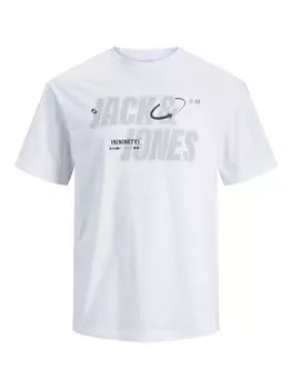 Футболка JACK & JONES BLACK, белый