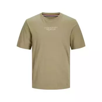 Футболка Jack & Jones Bluarchie Plus Size, бежевый