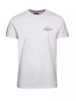 Футболка JACK & JONES BLUKEY, белый