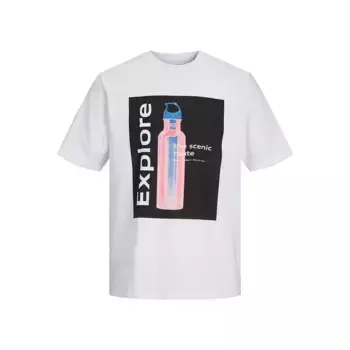 Футболка Jack & Jones Blurred Floral Gc, белый