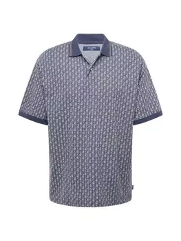Футболка JACK & JONES BLUWARREN, темно-синий/дымчато-синий