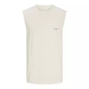 Футболка Jack & Jones Bora Oversize sleeveless T-shirt, бежевый
